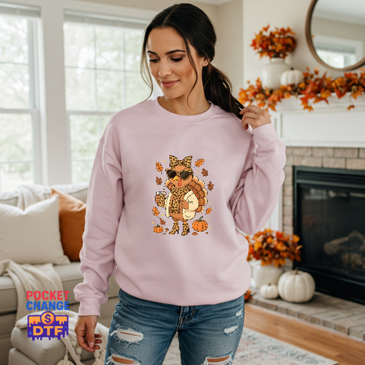 Gobble Till You Wobble – Thanksgiving DTF Transfer (Premade)