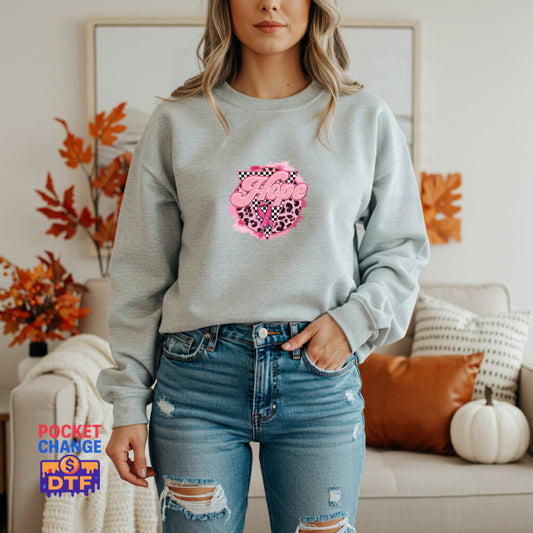 Hope Breathes Pink Ribbon – Christian Awareness DTF Transfer
