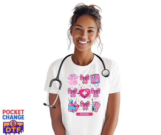 Chaos Coordinator Nurse – Nurse DTF Transfer (Premade)