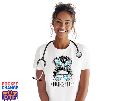 Medical Assistant – Nurse DTF Transfer (Premade)