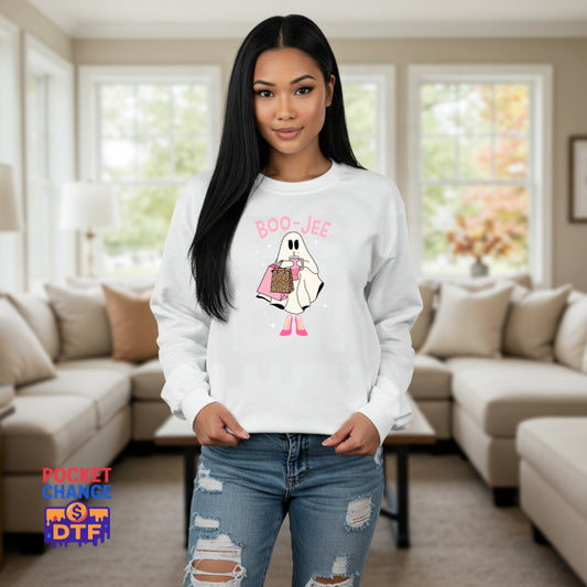 Cute Ghost Trick-or-Treat – Halloween DTF Transfer