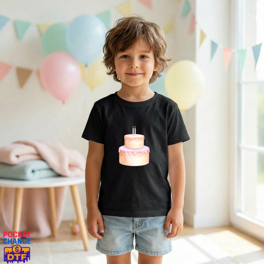 2nd Birthday Cake Animals – Children's Birthday DTF Transfer