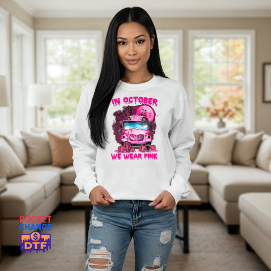 Spooky School Bus – Halloween DTF Transfer