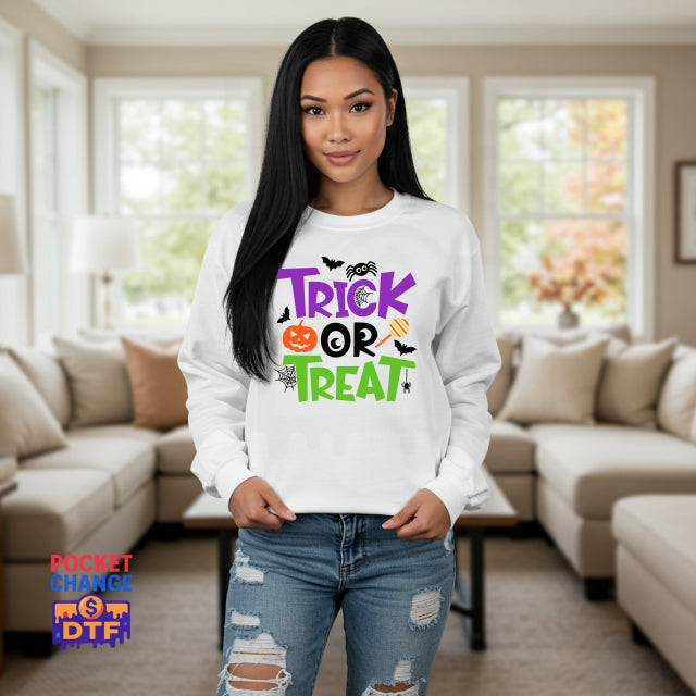 Trick or Treat – Halloween DTF Transfer
