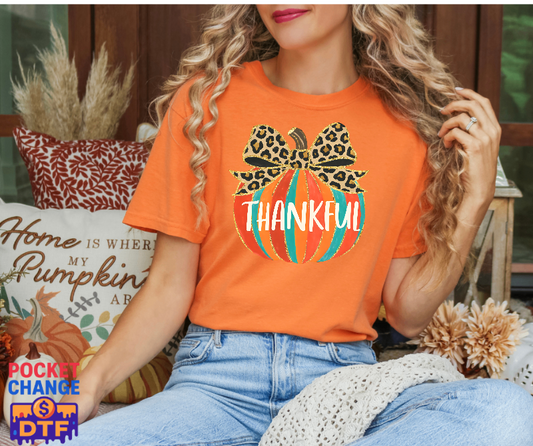 Thankful – Thanksgiving DTF Transfer (Premade)