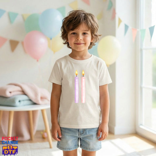 Birthday Puppy with Cake – Children Birthday DTF Transfer