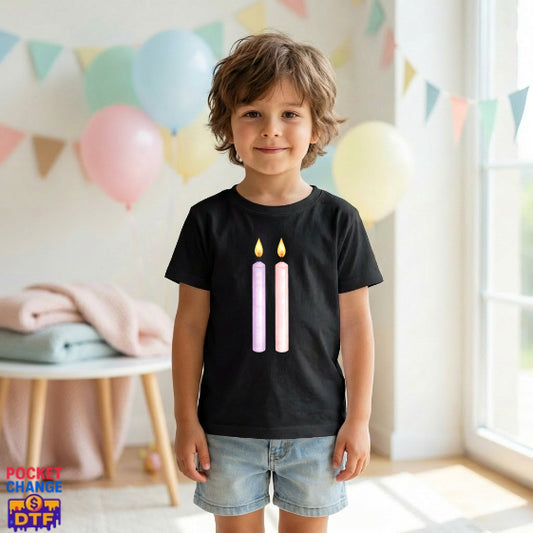 Birthday Puppy with Cake – Children Birthday DTF Transfer